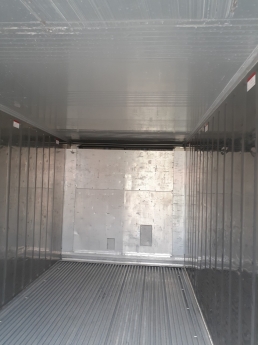 Container lạnh 20RF chứa thịt đông lạnh
