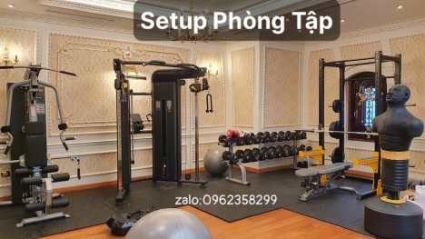 Gạch cao su phòng Boxing, Gym