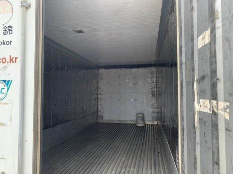 Container lạnh 20RF chứa hàng đông lạnh, thịt, hải sản, sau củ quả