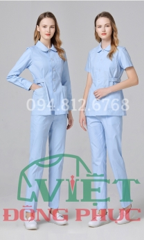 Mẫu áo điều dưỡng  thời trang, thiết kế độc quyền tại Hà Nội