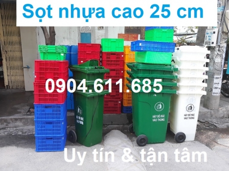 sọt nhựa đựng hàng tại Hà Nội, thùng nhựa rỗng, sóng bít