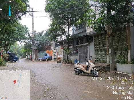 Cho thuê nhà mặt đường Phố Thuý Lĩnh, Lĩnh Nam, Hoàng Mai, Hà Nội, 43m2