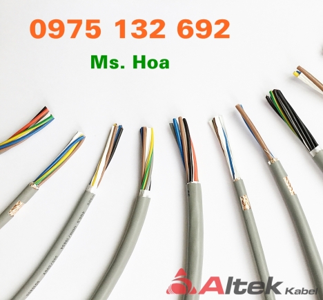 Shield Control Cable 3x1.0, cáp điều khiển 3x1.0 Altek Kabel SH 500 CT 500
