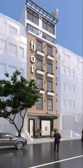 Building mặt tiền đường lớn - 8 tầng mới tinh - 8 x 20m - khu Nguyễn Sơn Tân Hương Tân Phú