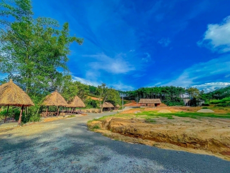 Đất sào nghỉ dưỡng khu dã ngoại suối lũng chuối B'La, Bảo Lâm, Lâm Đồng.
