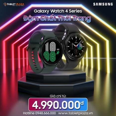 Siêu ưu đãi đồng hồ Galaxy watch 4 giảm giá cực sốc tại Tablet Plaza