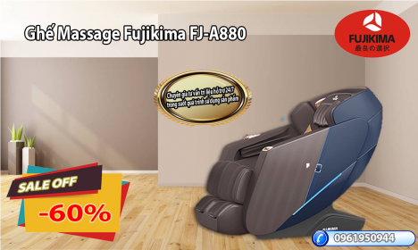 Ghế massaghe Fujikima Fj-A880 giá tốt