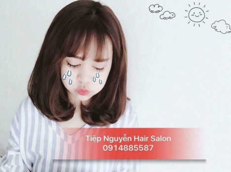 Hair Salon uốn tóc layer giá rẻ Hà Nội - Học nghề tóc Tiệp Nguyễn Academy