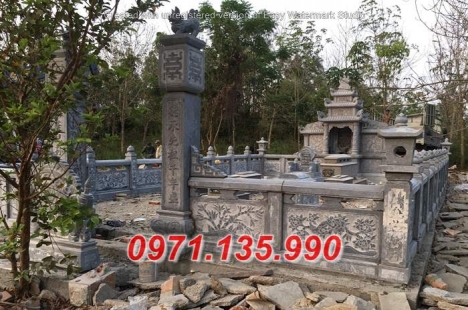 Mẫu lăng mộ đá đẹp - Mẫu mộ đá ông bà bố mẹ bán Quảng Ninh Hải Phòng