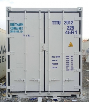 Container lạnh 40ft sơn mới