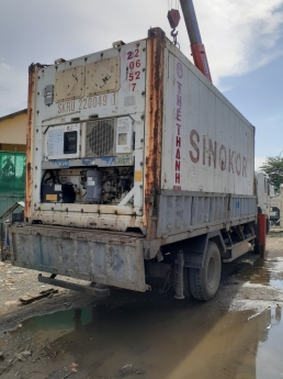 Thế Thanh container chuyên cont lạnh