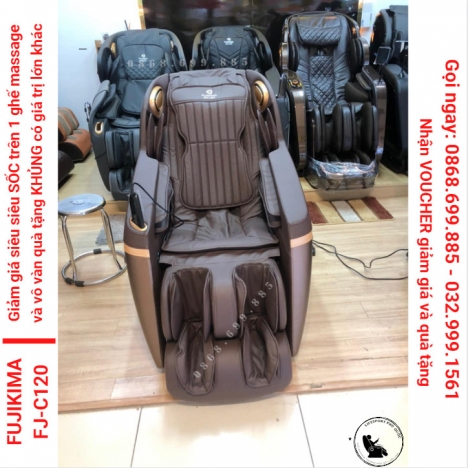 Bí Mật về ghế massage FUJIKIMA C120 - trước khi mua hãy xem quá | Gọi: 032.999.1561 nhận VOUCHER