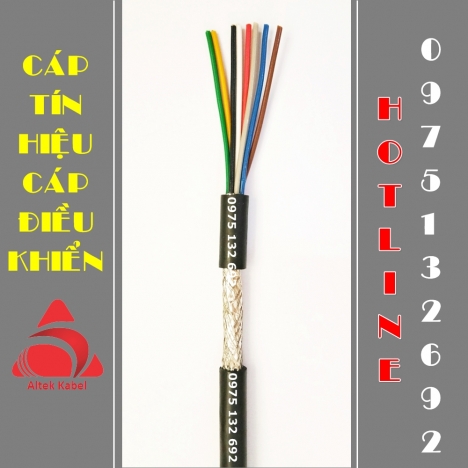 Cáp báo cháy 4x0.22, 6x0.22, 8x0.22 Fire Alarm Cable Altek Kabel