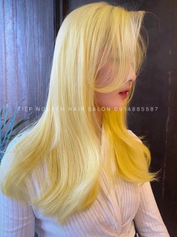 Uốn tóc bob layer xoăn sóng nước nhẹ nhàng cho nàng thêm cá tính Tiệp Nguyễn Hair Salon