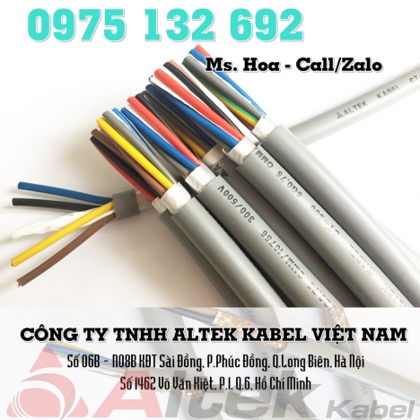 Altek Kabel Control Cable – Cáp điều khiển PVC/PVC/Cu Altek Kabel