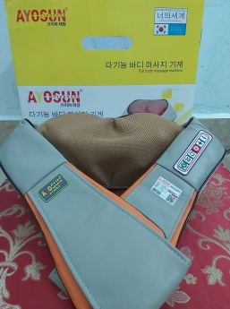 Đai massage vai gáy Ayosun Hàn Quốc :Phân biệt đai mát xa vai gáy hàng chính hãng với hàng nhái