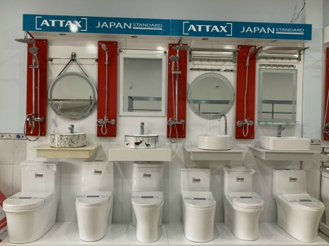 Tìm nhà phân phối sen vòi, thiết bị nhà tắm cao cấp Attax, Inax, Toto