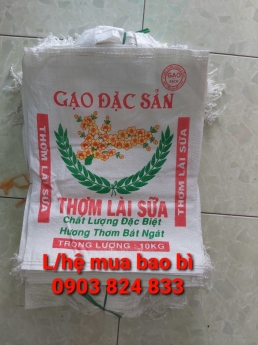 Bao Đựng Gạo 10Kg Hương Lài Làm Từ Thiện giá rẻ