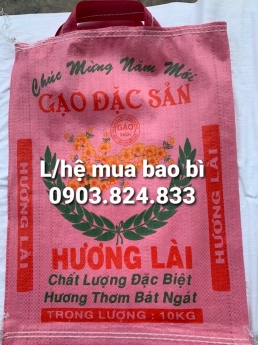 Bao Đựng Gạo 10Kg Hương Lài Làm Từ Thiện giá rẻ