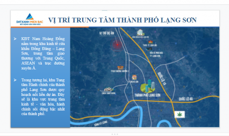Đất nền thành phố Lạng Sơn, Nam Hoàng Đồng