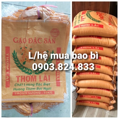 Chuyên cung cấp các loại bao đựng gạo thường, bao có in các loại gạo cho đại lý, cửa hàng