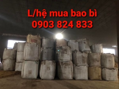 Bao tải jumbo 1 tấn trữ kho xuất khẩu giá rẻ đựng lúa gạo, cà phê, phân bón, viên nén, đất cát