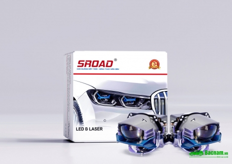 Đèn Bi Laser Ô Tô SROAD V8