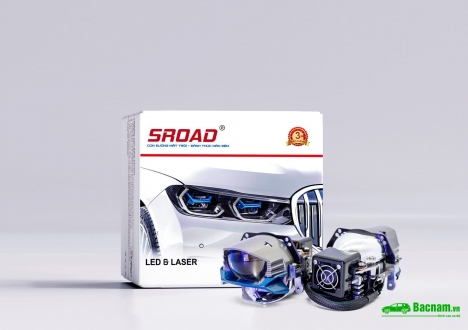 Đèn Bi Laser Ô Tô SROAD V8
