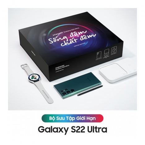  SAMSUNG GALAXY S22 ULTRA 5G 256GB LIMITED EDITION - SỐNG ĐẬM CHẤT ĐÊM