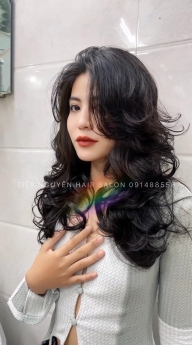 Nhuộm tóc màu nâu tây trầm lạnh cho nàng dịu dàng Tiệp Nguyễn Hair Salon
