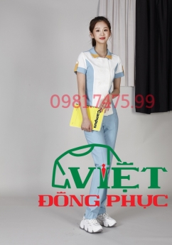 Mẫu đồng phục spa thời trang, thiết kế độc quyền mới nhất