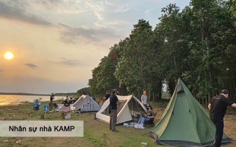 Trải nghiệm cắm trại Hồ Trị An Tận hưởng nét đẹp tại vùng quê thanhình