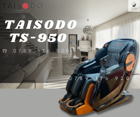 Cực sang chảnh và đẹp ghế MASSAGE TAISODO 950 phiên bản 2022