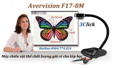Máy chiếu vật thể Avervision F17-8M giá rẻ chất lượng