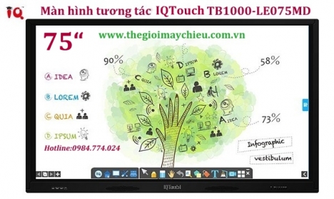 Màn hình tương tác IQ Touch 75 Inch - LE075MD