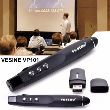 Bút trình chiếu Vesine Vp101( bút chỉ laser tia đỏ)