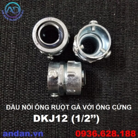 Đầu nối ống ruột gà với ống cứng EMT – DKJ