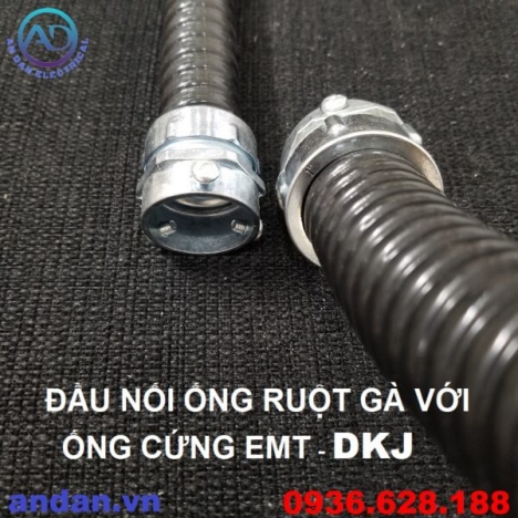 Đầu nối ống ruột gà với ống cứng EMT – DKJ