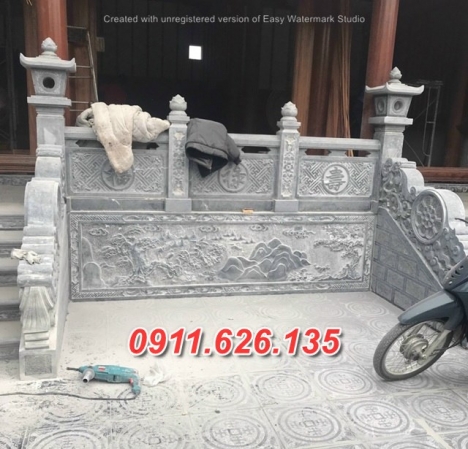 Mẫu Lan can đá lăng mộ đẹp bán tại Tiền giang