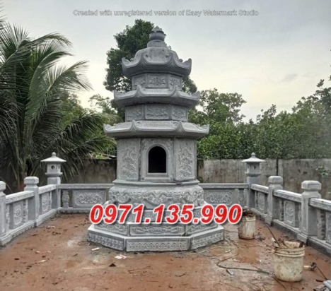 13 Mẫu mộ tháp đá đơn giản đẹp bán tại đà nẵng