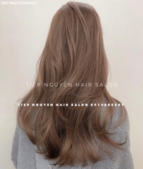 Uốn layer xoăn đuôi vểnh Hàn Quốc - Tiệp Nguyễn Hair Salon
