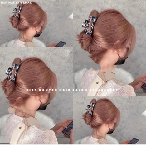 Uốn layer xoăn đuôi vểnh Hàn Quốc - Tiệp Nguyễn Hair Salon