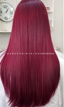 Nhuộm Màu Tím Hồng Đẹp Giá Rẻ Hoài Đức - Nam Đỗ Hair Salon