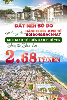 Chính chủ bán 2 lô đất sổ đotr liền kề  biển Phú Yên , thị xã Đông Hòa