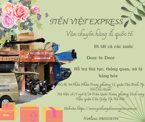 Nhận Gửi Hàng Đi Các Nước Tiến Việt Express