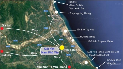 Đất Đô Thị khu kinh tế Biển Nam Phú Yên Full thổ cư giá 2,18 tỷ.