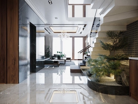 Nhà Lý Sơn – Thượng Thanh – Long BIên ô tô vào nhà – thang máy 104m x 5 tầng, chỉ 11 tỷ.