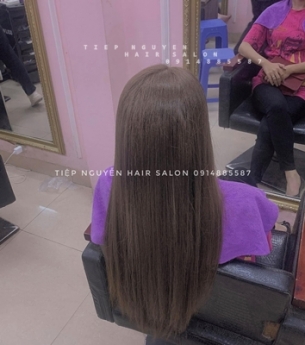 Tóc xoăn layer, tóc ngắn hippie - Tiệp Nguyễn Academy