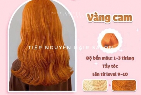 Tóc hippie ngắn mái ngố, học nghề tóc - Tiệp Nguyễn Academy