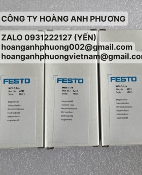 Van điện từ Festo giá tốt trên thị trường | MFH-5-1/4 | Hoàng Anh Phương